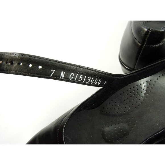 Tripad Sas Womens Size 7 N Narrow Mary Jane Black Dress Shoes Strap Made in USA - Picture 7 of 11